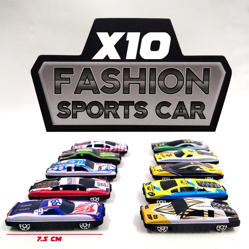 CARRITOS COLECCIÓN X10 JUGUETES CARROS METAL NIÑOS JUGUETERÍA