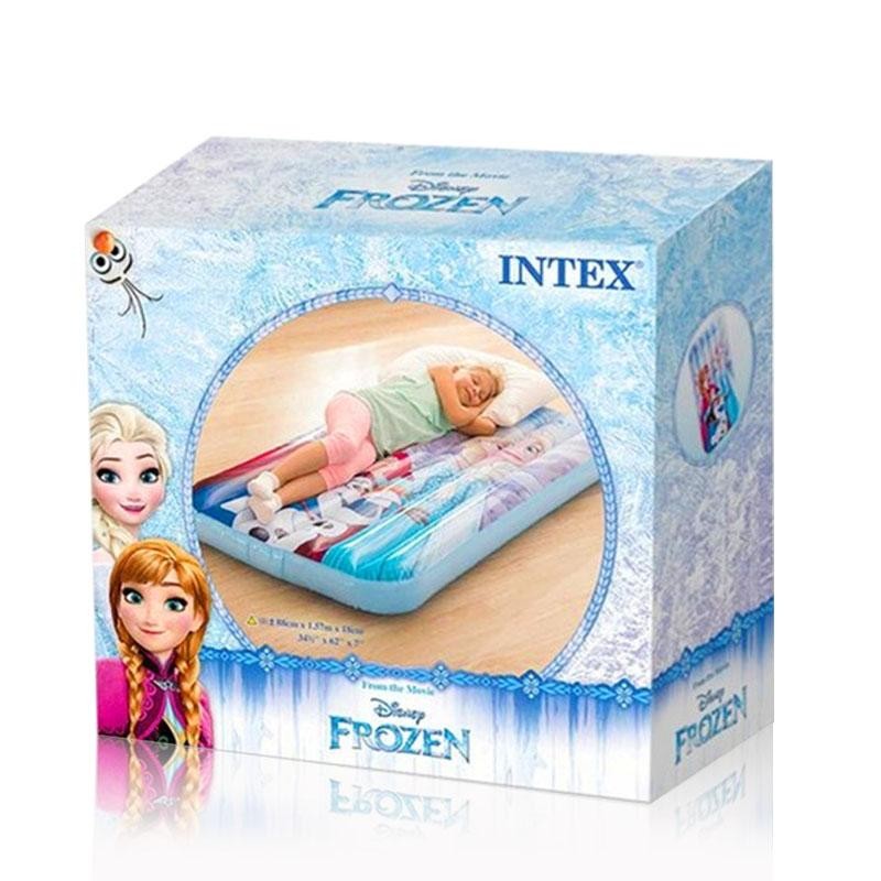 FROZEN COLCHÓN INFLABLE INFANTIL INTEX ORIGINAL NIÑAS DJ4607