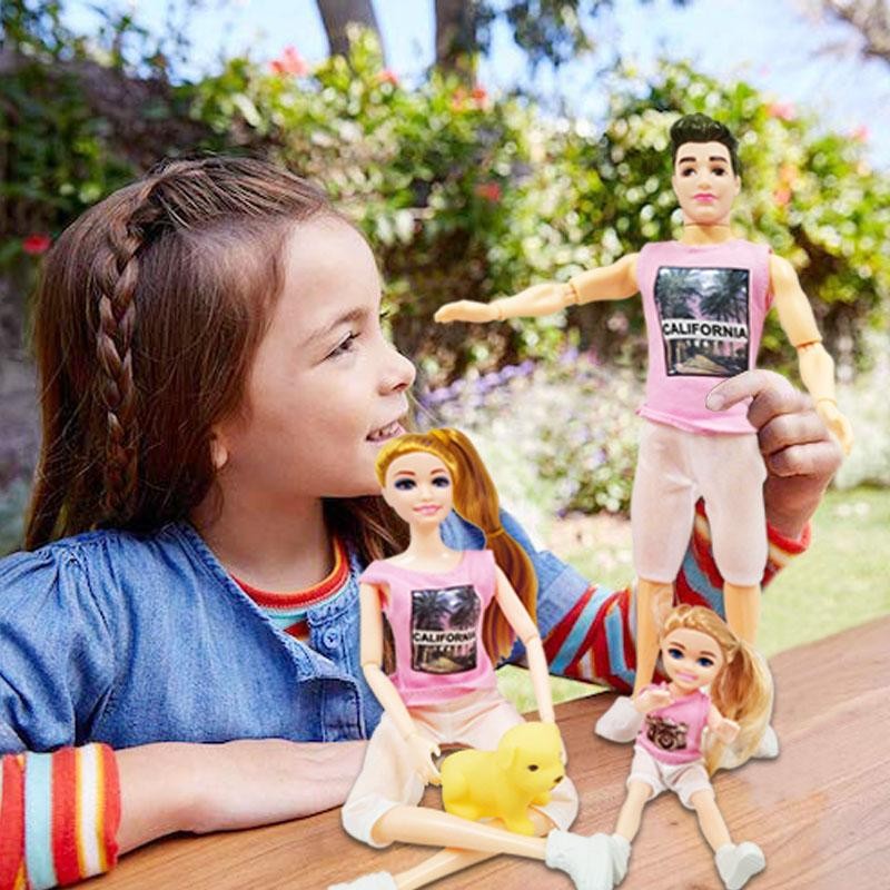 FAMILIA BEAUTY CALIFORNIA FINA JUGUETE MUÑECOS FIGURAS TIPO BARBIE DJ4608