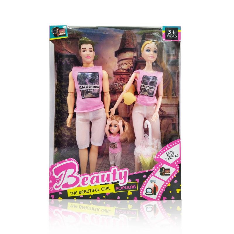 FAMILIA BEAUTY CALIFORNIA FINA JUGUETE MUÑECOS FIGURAS TIPO BARBIE DJ4608