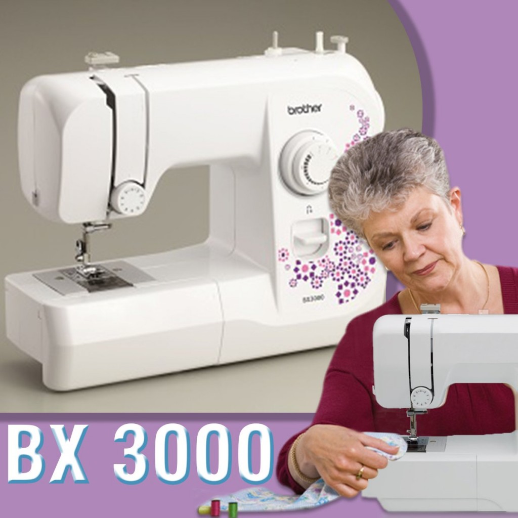 MAQUINA DE COSER FAMILIAR BROTHER BX 3000 MODISTERÍA MODISTA CONFECCIÓN DJ4620