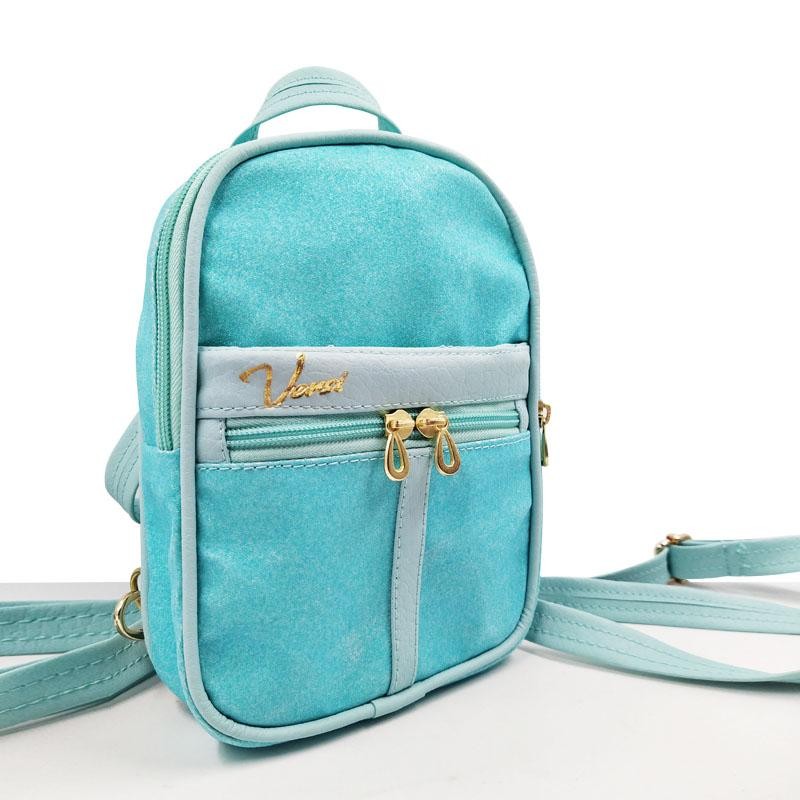 MORRAL VERSI LOISA DISEÑO BOLSO AGUAMARINA FEMENINO MODA