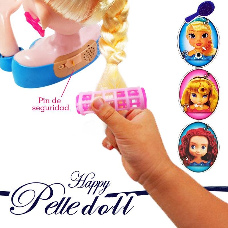 MUÑECA PEINADOS ACCESORIOS NIÑAS JUGUETE JUGUETERÍA DJ4597