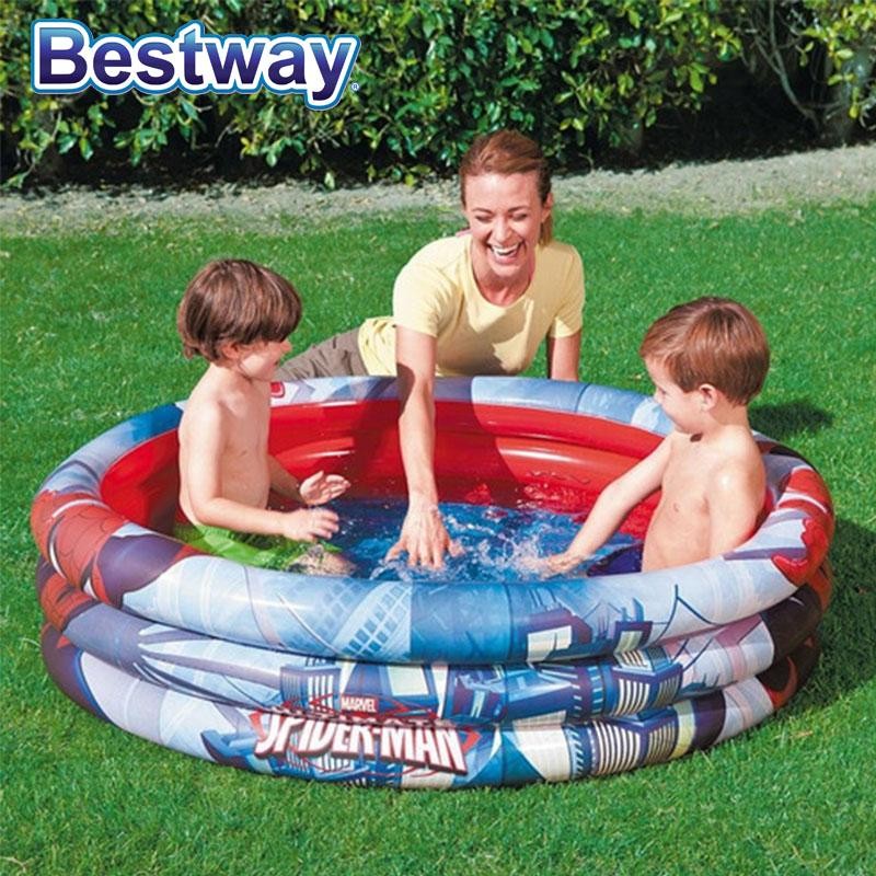 PISCINA SPIDERMAN INFLABLES BESTWAY ORIGINAL DJ1097