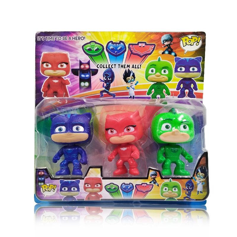 HÉROES EN PIJAMA FIGURAS JUGUETE NIÑOS MUÑECOS PJ MASKS