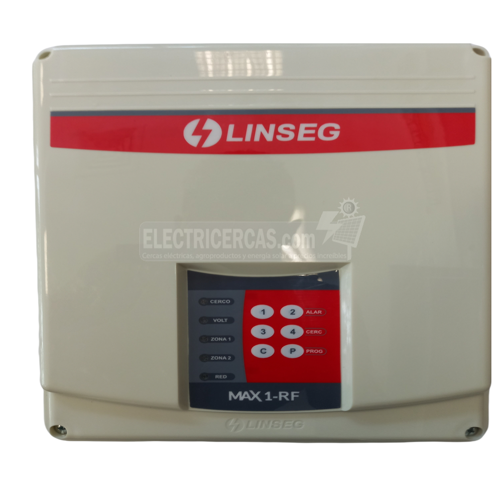 Impulsor perimetral Linseg para 1500 metros lineales con teclado y control remoto