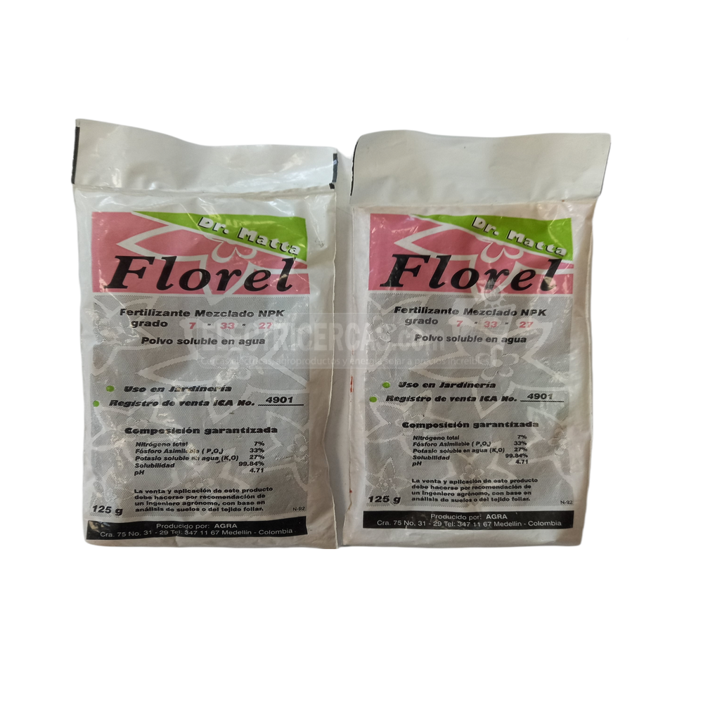 Florel Foliar Dr Matta – 125 Gramos