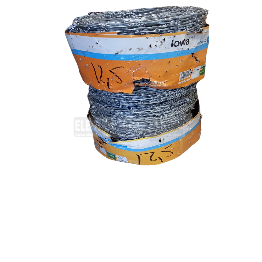 Alambre De Púas – Calibre 12.5 X 350 Mts