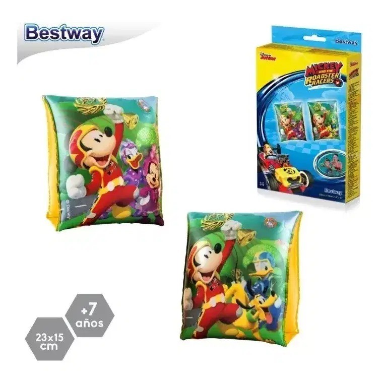 Flotador Brazo Manga Piscina Niños Mickey Origina Jugueteria DJ0535