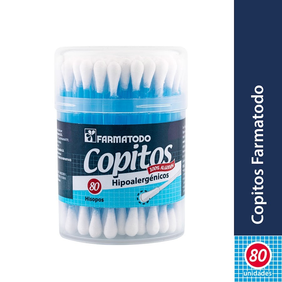 Copitos Farmatodo Hipo alergénicos X80Und.