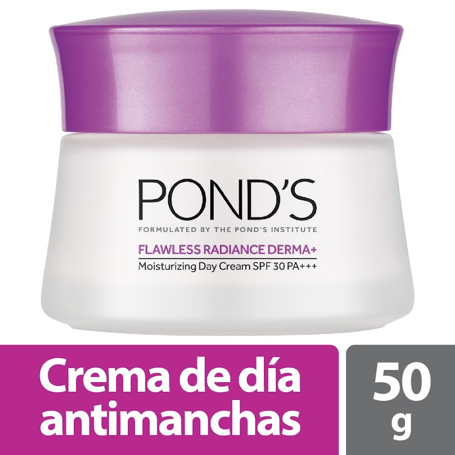 Crema Ponds Facial Antimanchas Flawless Radiance Día FPS 15 x 50g