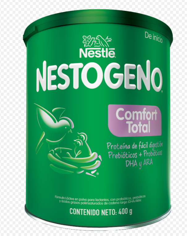Formula Infantil Lactea Nestogeno Comfort Total x 400Gr