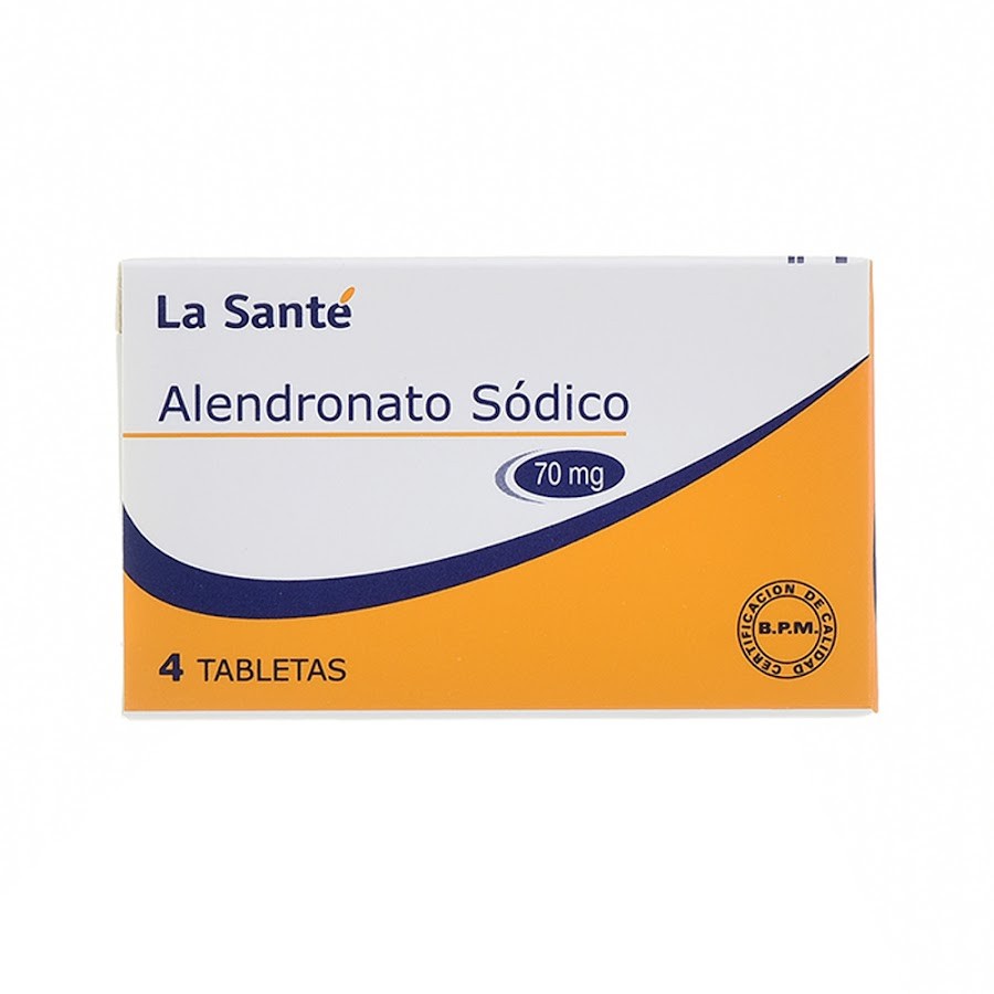 Alendronato Sodico 70Mg La Sante Caja x 4Tab