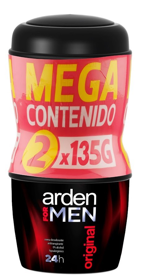 Oferta Crema Desodorante Arden For Men Original x 2Und de 135Gr c/u