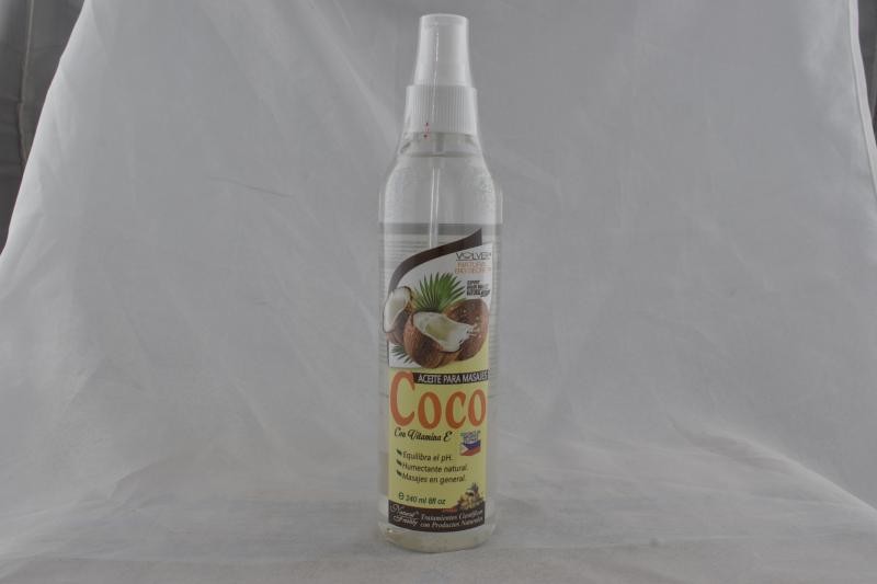 Solo Online Ace Para Masajes Spr Coco Botella 240 Ml