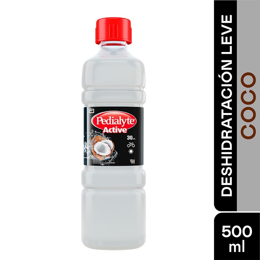 PEDIALYTE ZINC SUERO ORAL TRATAM DESHIDRATACIÓN 30MEQ COCO X500ML