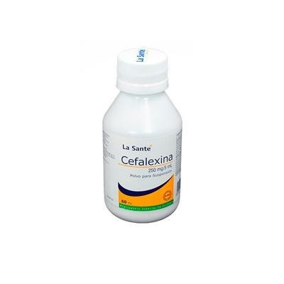 Cefalexina La Santé 250Mg Suspensión Frasco X60Ml.