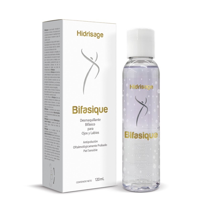 **Desmaquillante Bifásique Hidrisage Solución Frasco x 120 ml