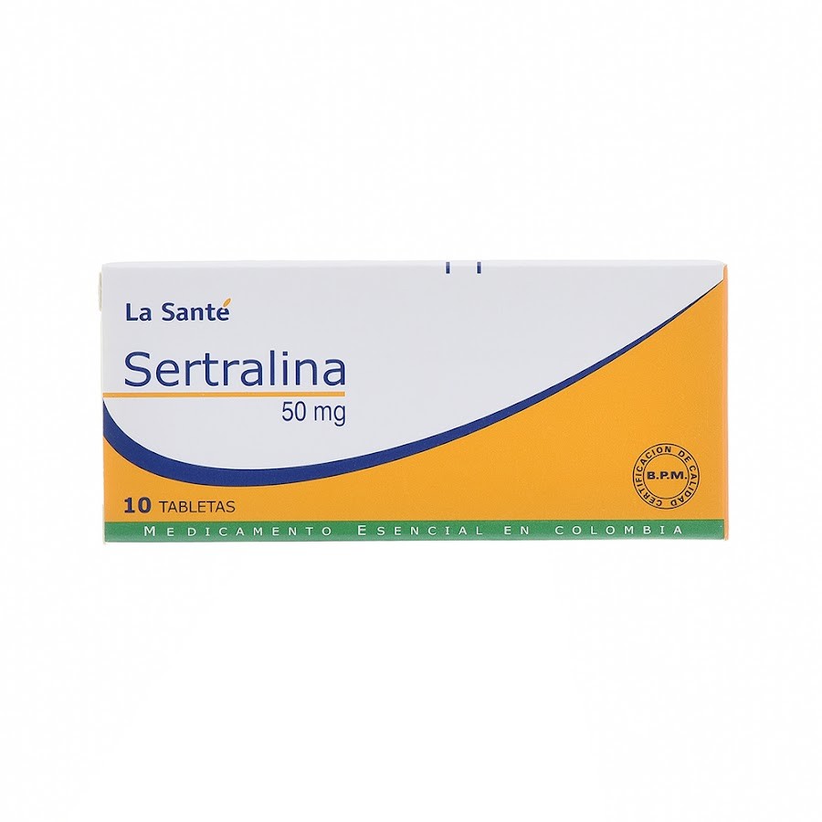 Sertralina 50Mg La Sante Caja x 10Tab