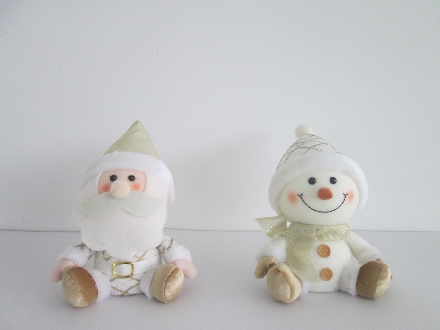 Muñeco Navideño Surtido De Mesa Santa/Snowma X1und Nav18