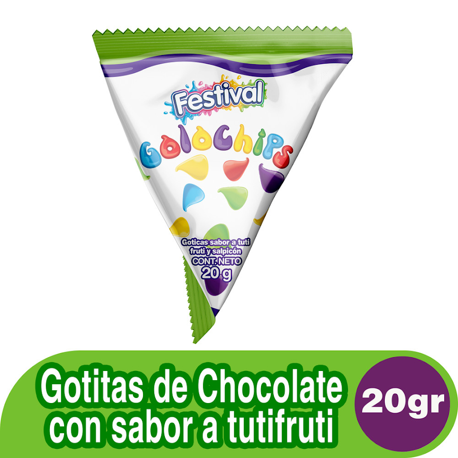 Chocolate festival GOLO CHIPS x20g