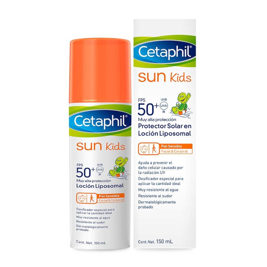 Protector Solar CETAPHIL Sun Kids FPS 50+ UVA/UVB x150ml