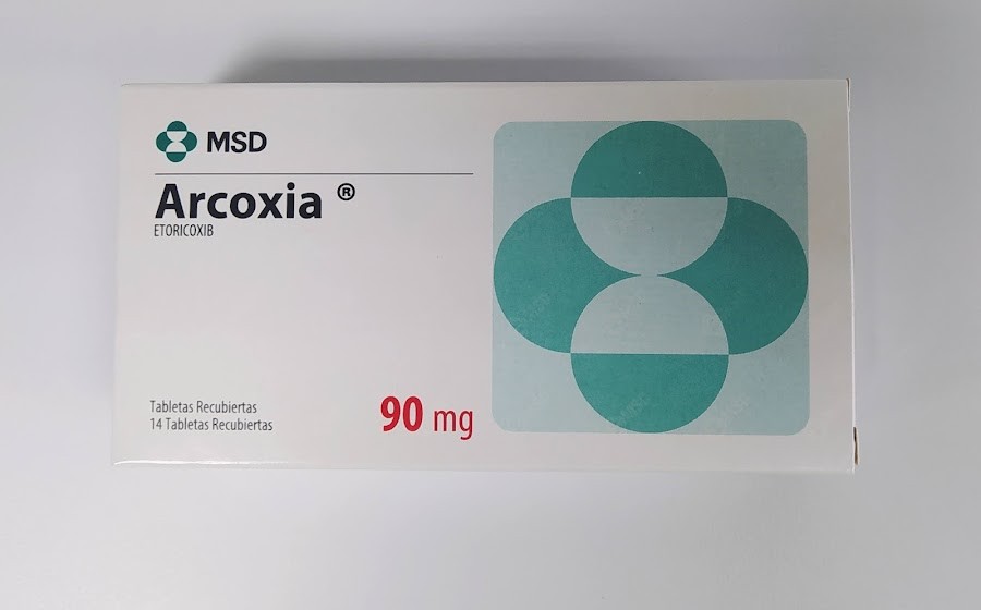 Arcoxia 90Mg Tabletas Caja x14Tab. MSD Etoricoxib