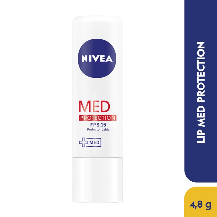 Protector labial NIVEA Med + Protection SPF15/FPS15 x5.5Ml