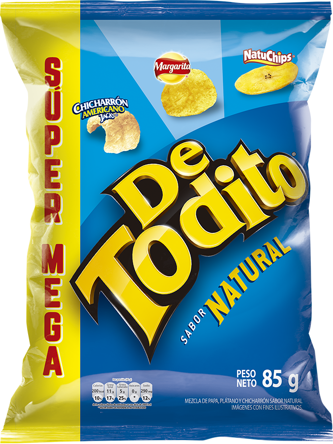 De todito Natural Super mega x 85gr
