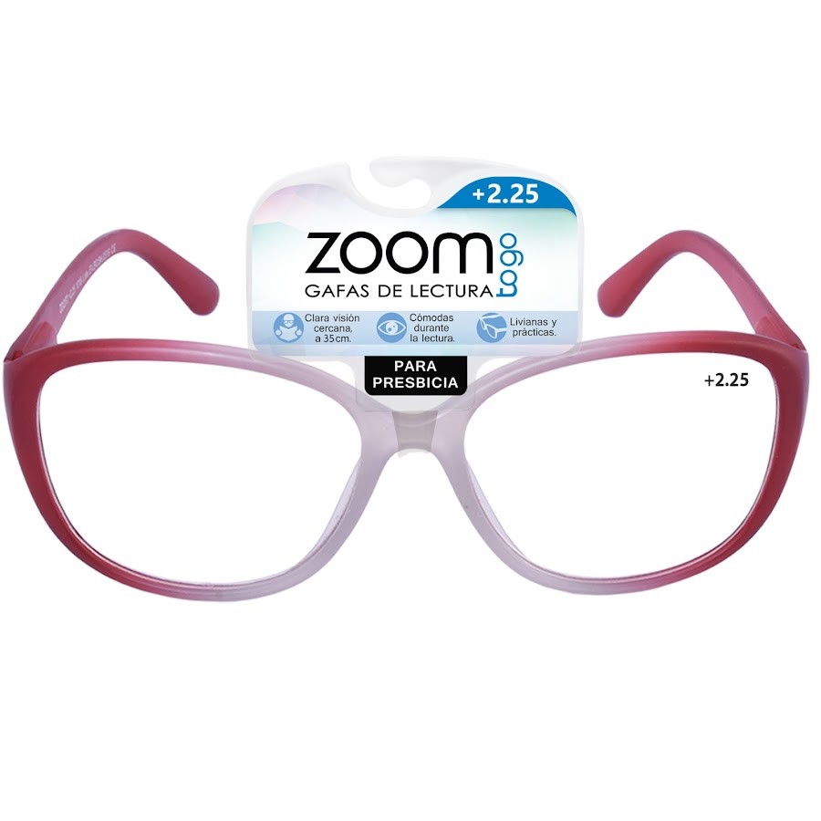 Gafas Zoom Togo Lectura Sin Aro 1 Aumento 2.25 X1 Und