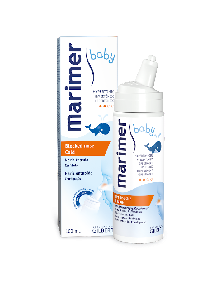 MARIMER HYPERTINICO BABY SPRAY FRA X100ML QUIDECA AGUA DE MAR ESTERIL