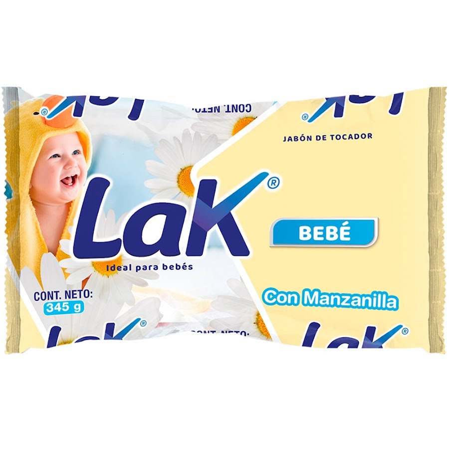 Jabón Lak de Bebé 3und x115gr c/u