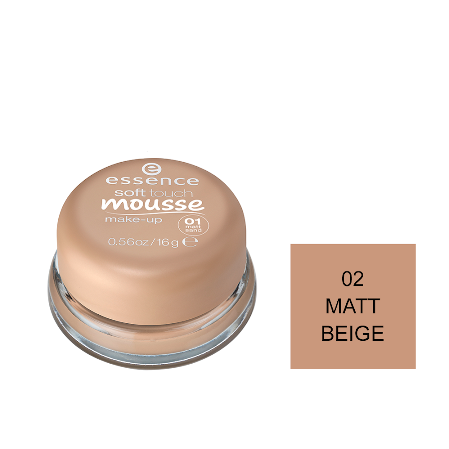 Base Essence Mousse 02 Beige X16G. X1Und.