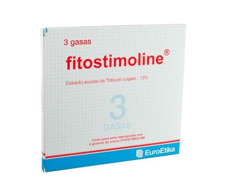 Fitostimoline 15% Gasas Caja x3Und. EUR Extracto Triticum Vulgare