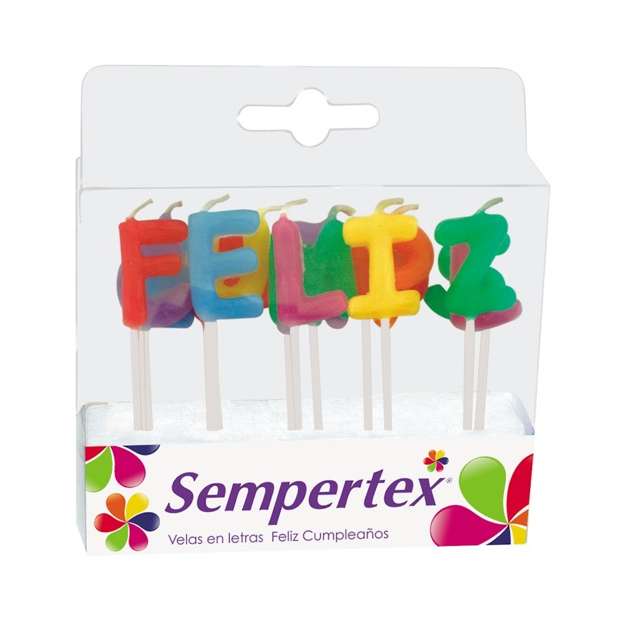 VELITAS SEMPERTEX LETRAS FELIZ CUMPLEANOS X 15 UND