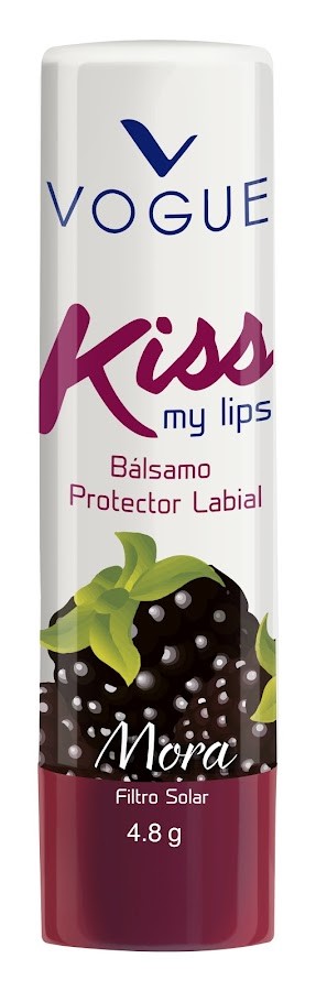 Brillo Vogue Protector Labial Kiss Me Mora X1Und.
