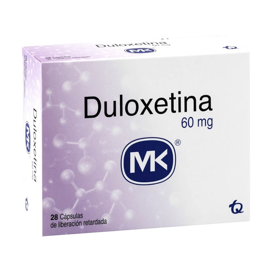 Duloxetina MK 60mg Cápsula Caja x28Cáp.
