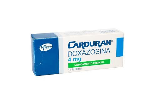 Carduran 4Mg Tableta Caja X14Tab. Pfizer Doxazosina