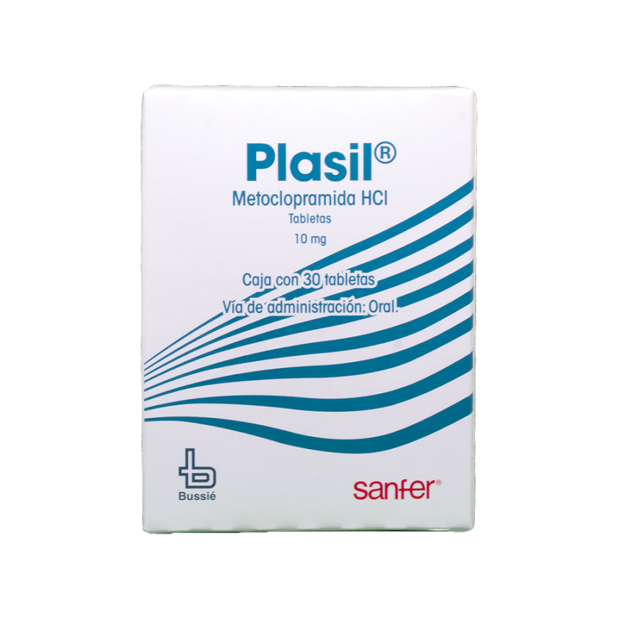 PLASIL 10MG COMPRIMIDOS CAJA X30COM. SANOFI METOCLOPRAMIDA HCI