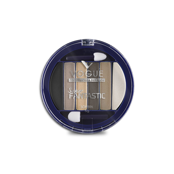 Sombra Vogue Seis Colores Super Fantastic Natural 24 x 6Gr