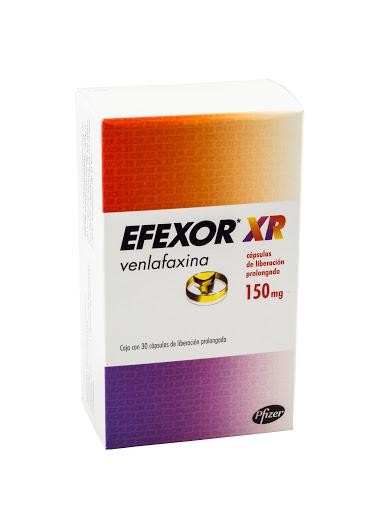 EFEXOR XR 150mg Cápsulas Caja x30Cap. PFIZER Venlafaxina