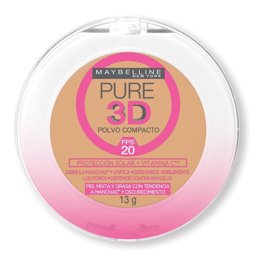 POLVO MAYBELLINE PURE 3D FPS 20 TONO 230 X 9G X 1 UND