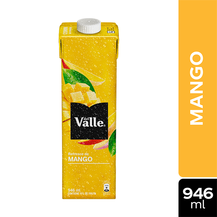 JUGO DEL VALLE FRUTAL MANGO X946ML