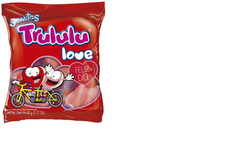 $Gomitas Trululu Love X 90 gramos
