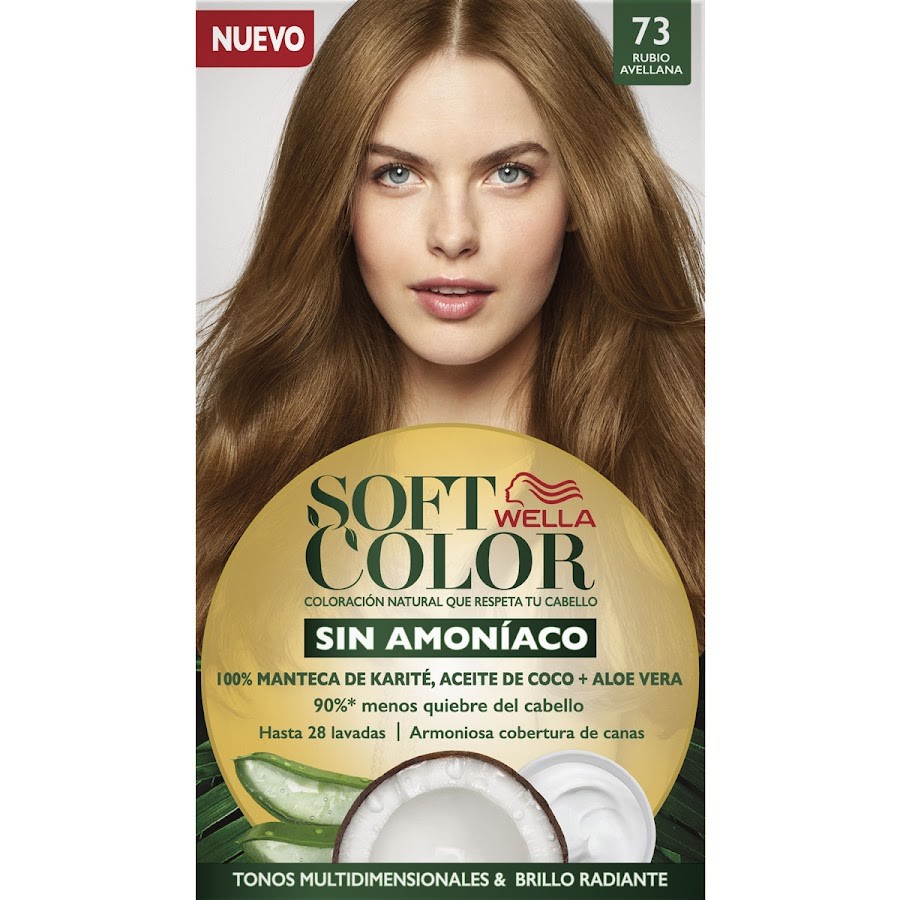 Tinte Wella Soft Color Avellana N° 73 X 1Und Sin Amoniaco