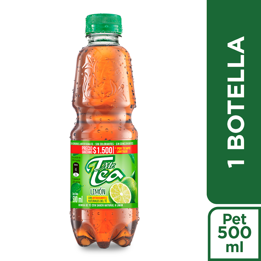 Té MR TEA Limón x500Ml.