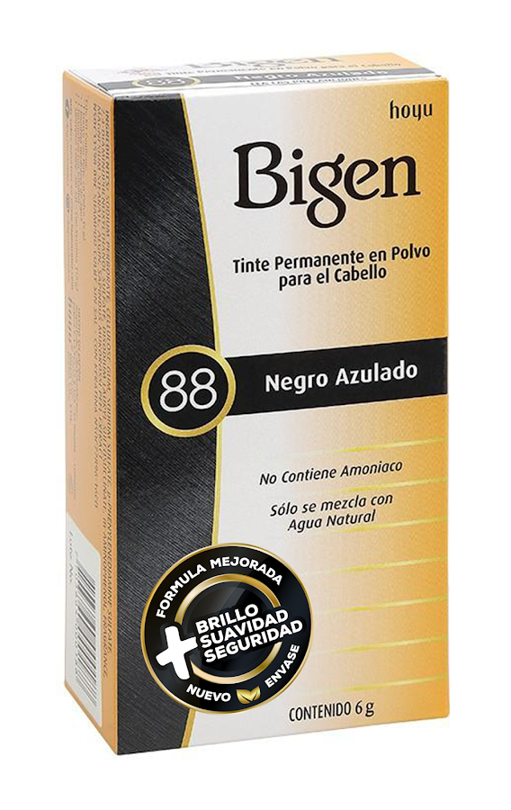 Tinte Bigen Negro Azulado 88 x 6gr