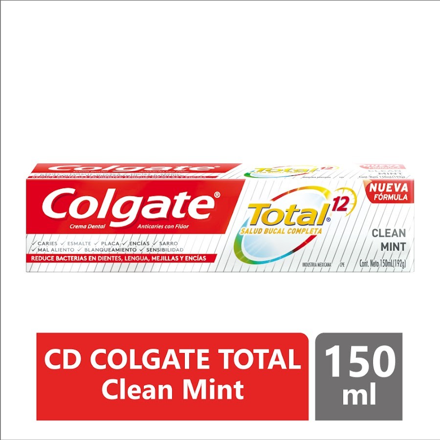 CREMA DENTAL COLGATE TOTAL 12 CLEAN MINT X150ML