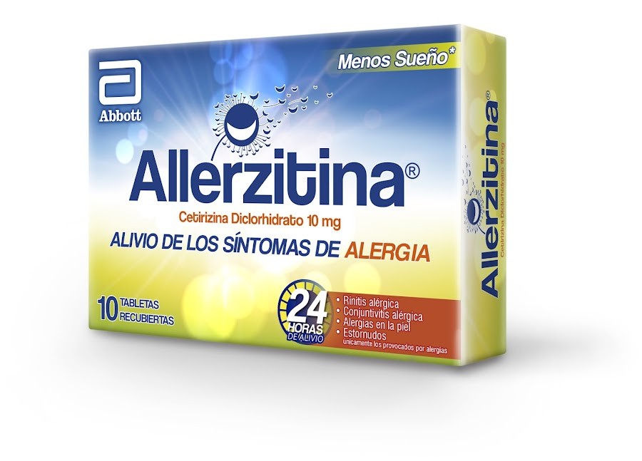 Allerzitina 10mg  x 10 Tabletas
