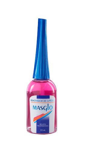 Removedor MASGLO Belleza Profesional Cutícula x25ml.